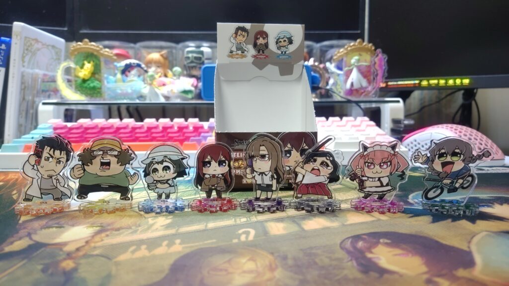 ゲームグッズ】STEINS;GATE しゅたげ ぶくぶ ちいさめアクリル