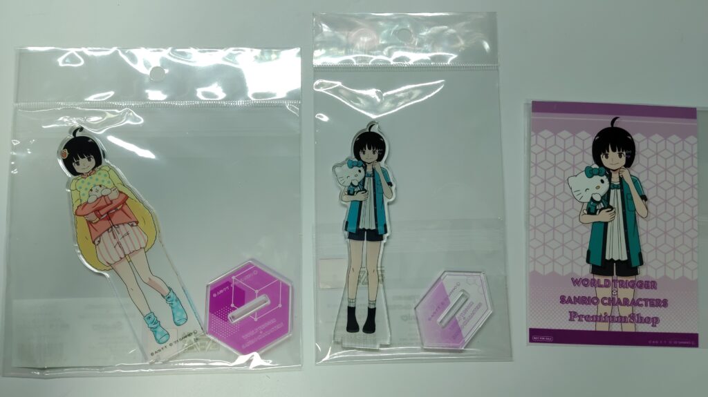 アニメグッズ】ワールドトリガー×サンリオキャラクターズ アクリル