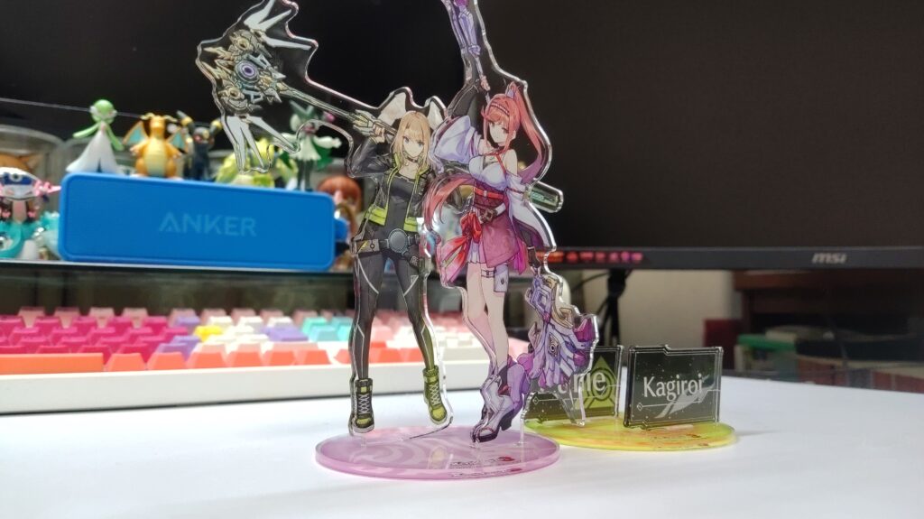 アニメグッズ】ゼノブレイド3 アクリルスタンド ユーニ/カギロイ
