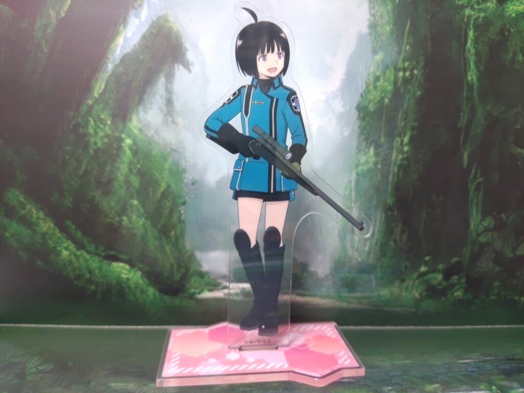 アニメグッズ】ワールドトリガー アクリルスタンド 自主練Ver.（雨取