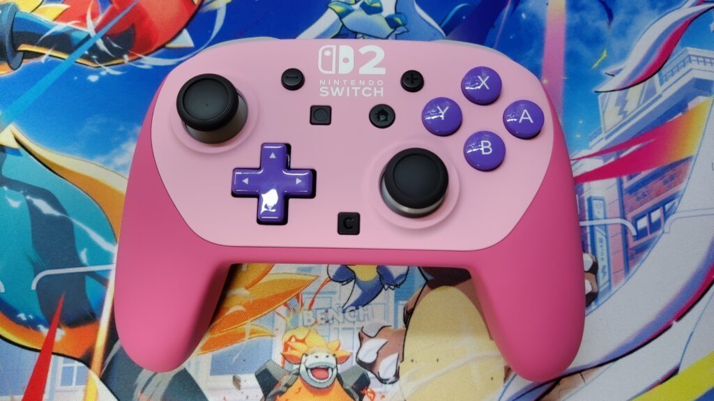 Nintendo Switch 本体　コントローラー　青/ピンク ゲームグッズ】Nintendo Switch 2 Proコントローラー（塗装済み