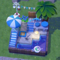 ぽこ あ ポケモン　シャワーズのお家作りました！