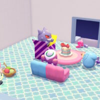 ぽこ あ ポケモン　ニンフィアのお家作りました！