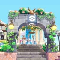 ぽこ あ ポケモン　ブイズタウンの町並み作りました！