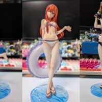 【ゲームグッズ】STEINS;GATE 牧瀬紅莉栖＆椎名まゆり＆阿万音鈴羽 水着Ver.セット 1/7 完成品フィギュア　レビュー