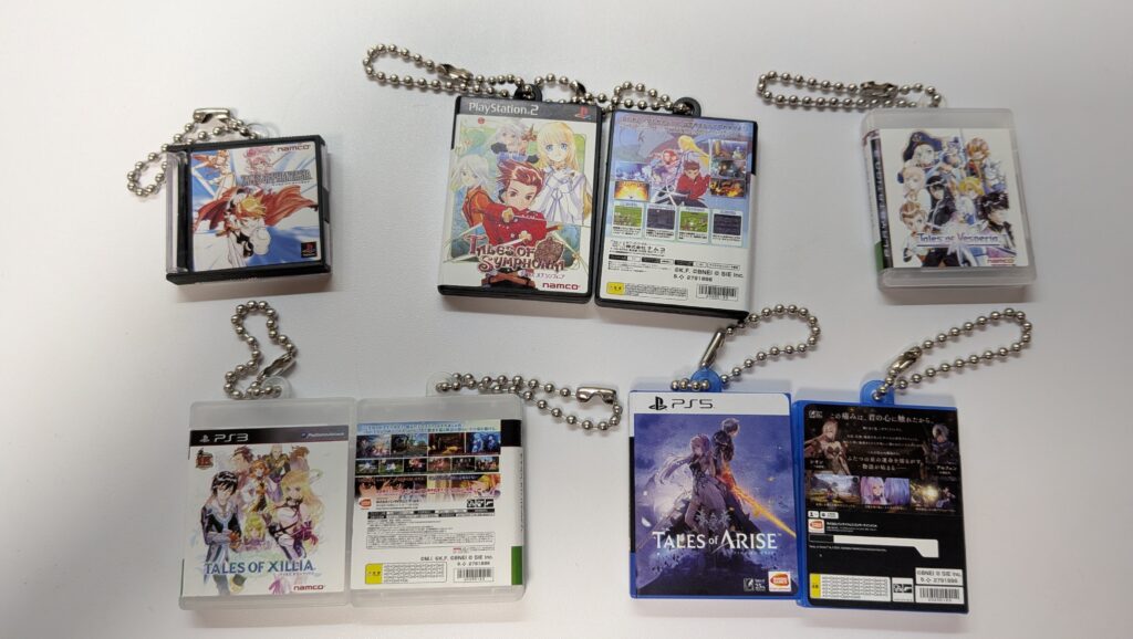 ゲームグッズ】『テイルズ オブ』シリーズ30周年 ミニチュアパッケージ
